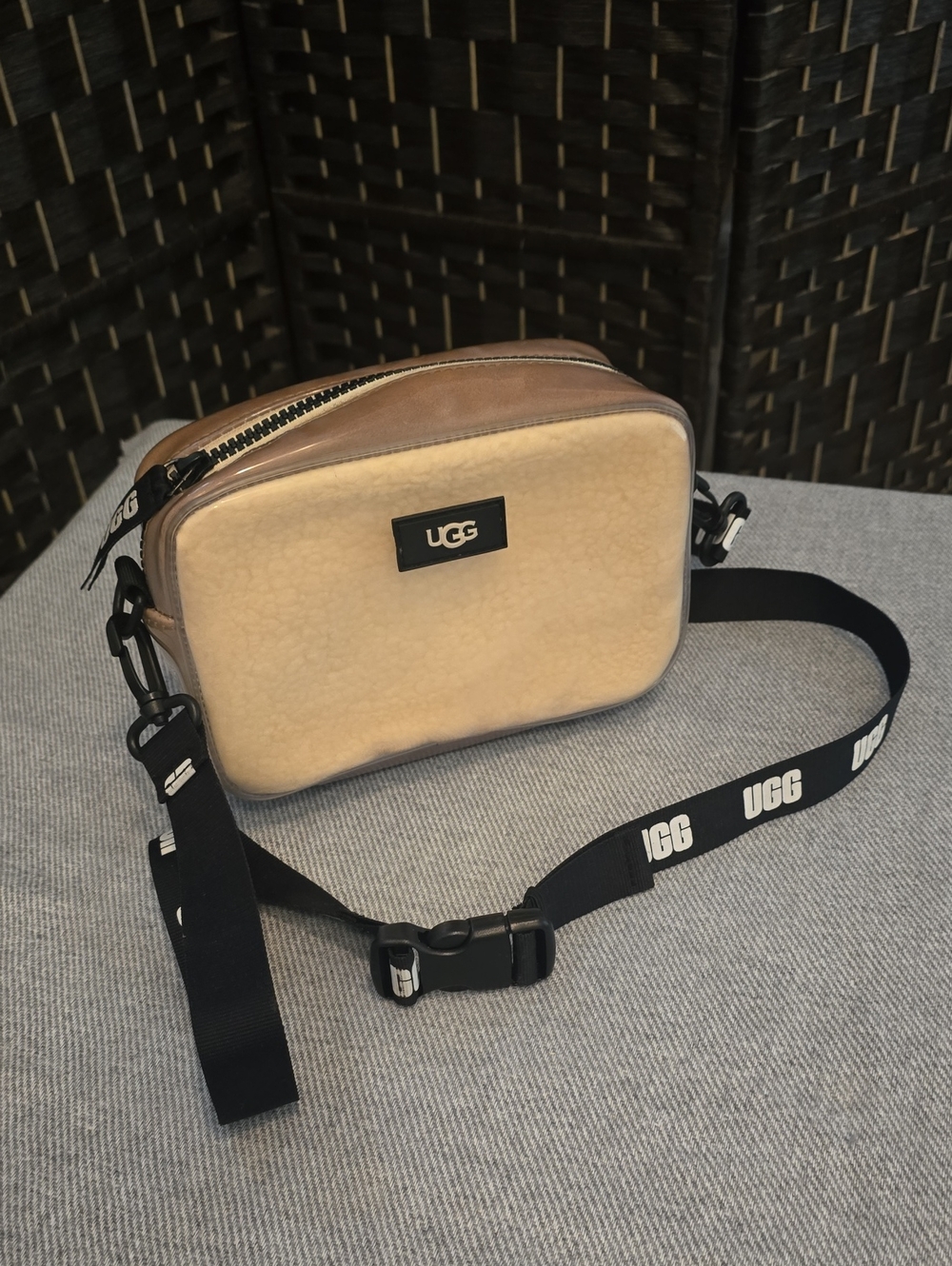 UGG Janey II Clear Crossbody Bag, EUC